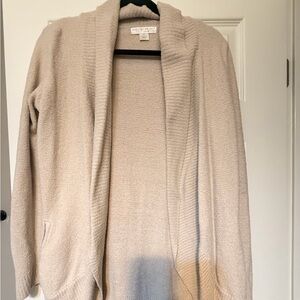 Barefoot Dreams Beige Cozy Cardigan